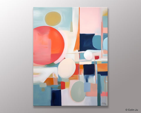 Large Contemporary Wall Art, Acrylic Painting on Canvas, Extra Large Paintings for Dining Room, Modern Paintings, Original Abstract Painting-Paintingforhome