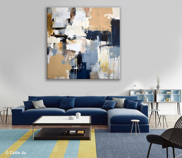 Large Wall Art for Bedroom, Abstract Modern Acrylic Art, Canvas Paintings for Sale, Modern Original Abstract Art, Contemporary Canvas Art-Paintingforhome