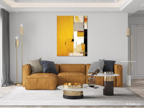 Original Canvas Artwork, Large Wall Art Painting for Dining Room, Oversized Abstract Art Paintings, Contemporary Acrylic Painting on Canvas-Paintingforhome