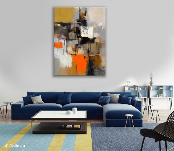 Acrylic Painting on Canvas, Modern Paintings, Extra Large Paintings for Dining Room, Large Contemporary Wall Art, Original Abstract Painting-Paintingforhome