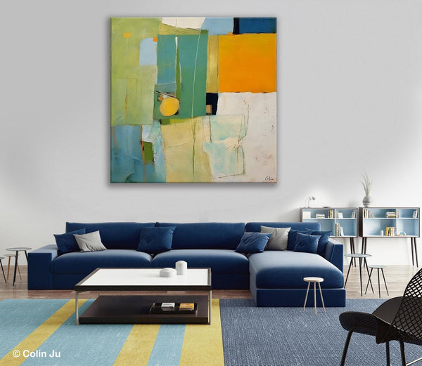 Original Modern Wall Paintings, Contemporary Canvas Art, Abstract Painting for Bedroom, Modern Acrylic Artwork, Heavy Texture Canavas Art-Paintingforhome