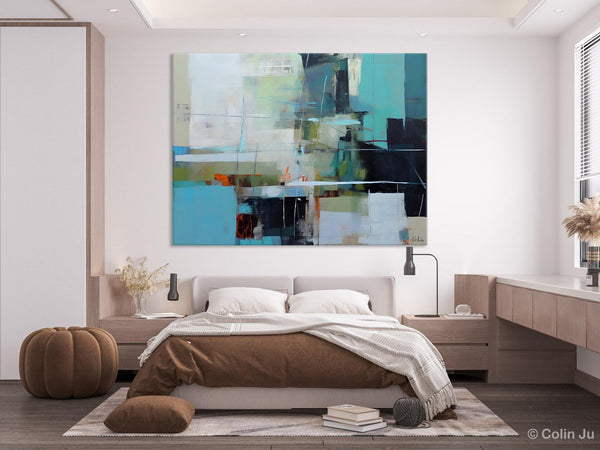 Extra Large Canvas Paintings, Original Abstract Painting, Modern Wall Art Ideas for Living Room, Impasto Art, Contemporary Acrylic Paintings-Paintingforhome