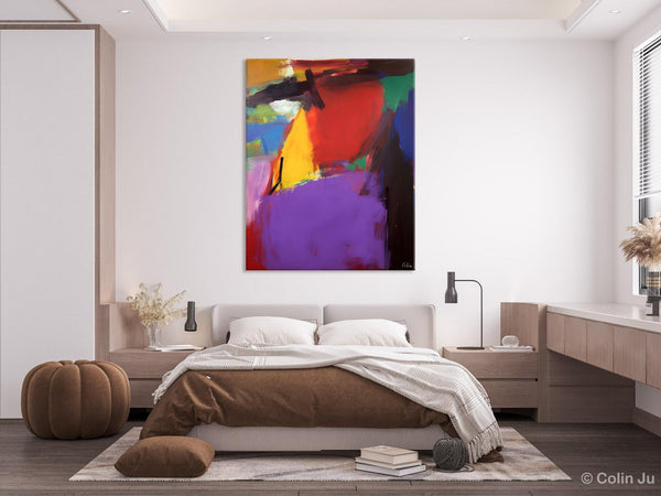 Abstract Painting on Canvas, Extra Large Abstract Painting for Living Room, Large Original Abstract Wall Art, Contemporary Acrylic Paintings-Paintingforhome