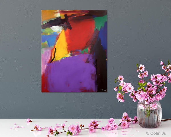 Abstract Painting on Canvas, Extra Large Abstract Painting for Living Room, Large Original Abstract Wall Art, Contemporary Acrylic Paintings-Paintingforhome