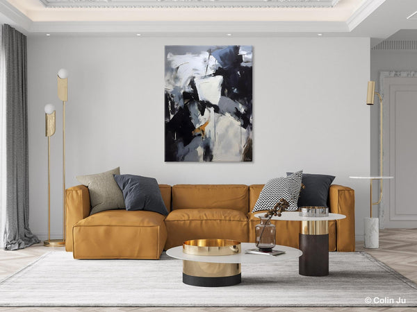 Extra Large Painting on Canvas, Contemporary Acrylic Paintings, Extra Large Canvas Paintings for Bedroom, Large Original Abstract Wall Art-Paintingforhome