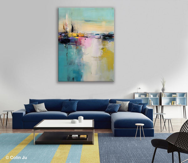 Heavy Texture Canvas Art, Abstract Paintings, Large Contemporary Wall Art, Extra Large Paintings for Living Room, Original Modern Painting-Paintingforhome