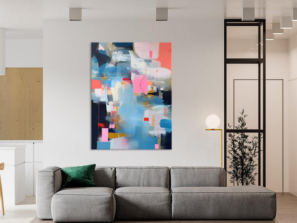Modern Wall Paintings, Contemporary Painting on Canvas, Abstract Painting for Bedroom, Extra Large Original Acrylic Art, Buy Wall Art Online-Paintingforhome