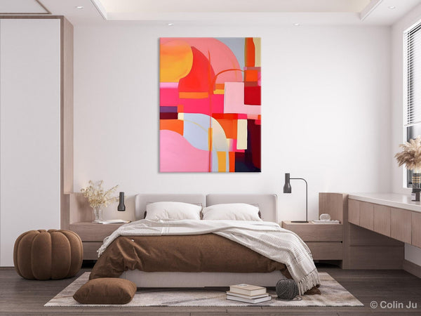 Contemporary Acrylic Painting on Canvas, Modern Wall Art Paintings, Canvas Paintings for Bedroom, Large Original Art, Buy Wall Art Online-Paintingforhome