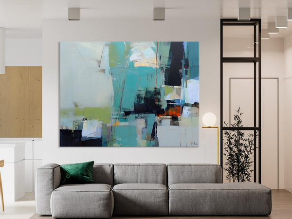 Oversized Canvas Paintings, Original Abstract Art, Large Wall Art Ideas for Living Room, Hand Painted Canvas Art, Contemporary Acrylic Art-Paintingforhome