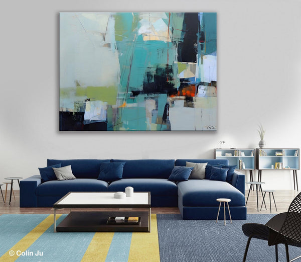 Oversized Canvas Paintings, Original Abstract Art, Large Wall Art Ideas for Living Room, Hand Painted Canvas Art, Contemporary Acrylic Art-Paintingforhome