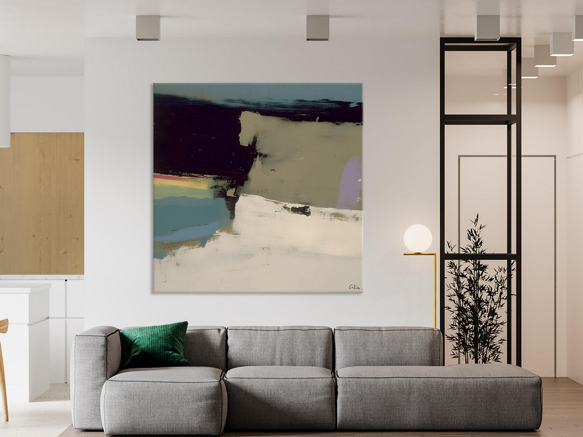 Modern Abstract Artwork, Original Canvas Wall Art, Contemporary Acrylic Paintings, Hand Painted Canvas Art, Large Abstract Painting for Sale-Paintingforhome