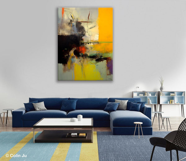 Large Wall Art Paintings for Living Room, Large Original Artwork, Contemporary Acrylic Painting on Canvas, Modern Canvas Art Paintings-Paintingforhome