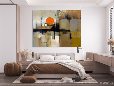 Large Wall Art Ideas for Living Room, Hand Painted Canvas Art, Oversized Canvas Paintings, Original Abstract Art, Contemporary Acrylic Art-Paintingforhome