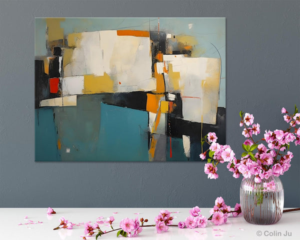 Hand Painted Canvas Art, Large Wall Art Ideas for Living Room, Oversized Canvas Paintings, Original Abstract Art, Contemporary Acrylic Art-Paintingforhome
