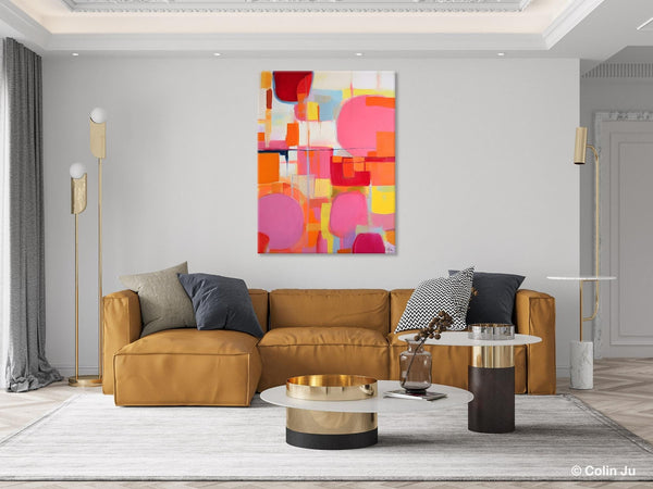 Large Contemporary Wall Art, Extra Large Paintings for Bedroom, Abstract Wall Paintings, Heavy Texture Canvas Art, Original Modern Painting-Paintingforhome