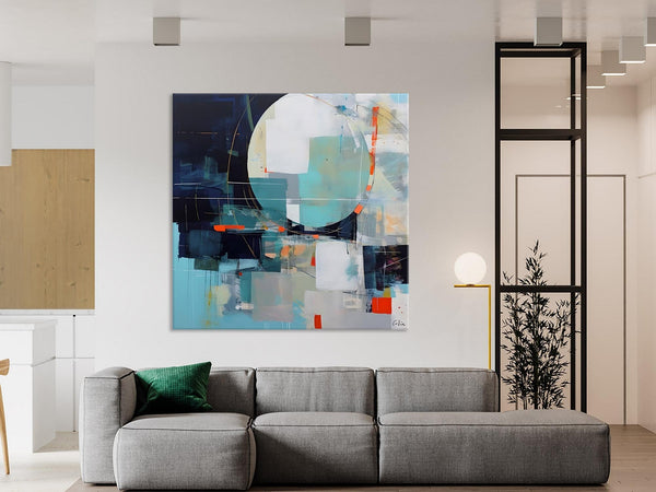 Large Abstract Painting for Bedroom, Modern Acrylic Artwork, Original Abstract Wall Art, Modern Canvas Paintings, Contemporary Canvas Art-Paintingforhome