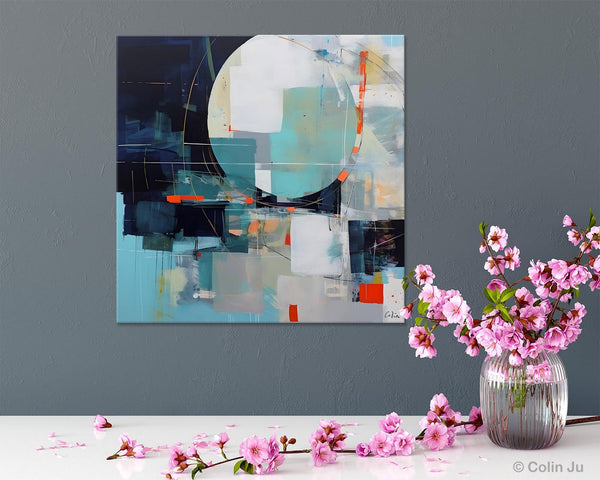 Large Abstract Painting for Bedroom, Modern Acrylic Artwork, Original Abstract Wall Art, Modern Canvas Paintings, Contemporary Canvas Art-Paintingforhome