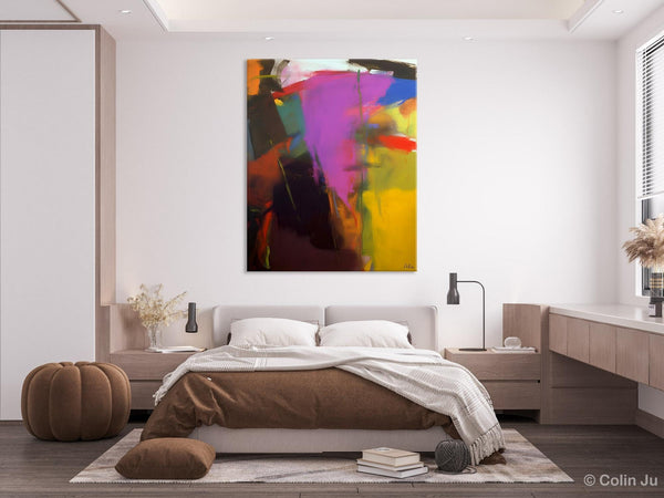 Large Original Abstract Wall Art, Contemporary Acrylic Paintings, Extra Large Abstract Painting for Dining Room, Abstract Painting on Canvas-Paintingforhome