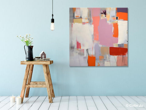Modern Acrylic Paintings, Original Modern Paintings, Contemporary Canvas Art for Living Room, Extra Large Abstract Paintings on Canvas-Paintingforhome