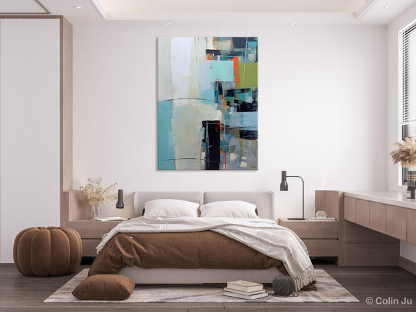 Abstract Wall Paintings, Large Contemporary Wall Art, Extra Large Paintings for Bedroom, Hand Painted Canvas Art, Original Modern Painting-Paintingforhome