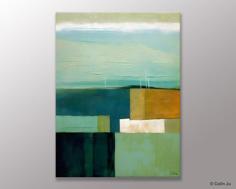 Large Wall Art Painting for Bedroom, Original Canvas Artwork, Contemporary Acrylic Painting on Canvas, Oversized Abstract Wall Art Paintings-Paintingforhome