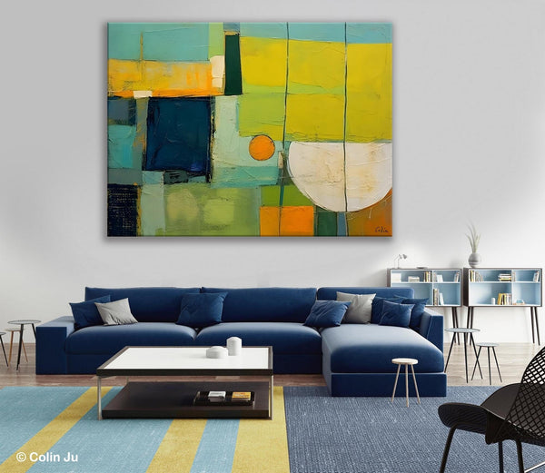 Contemporary Acrylic Paintings, Hand Painted Original Canvas Wall Art, Large Canvas Art Painting for Bedroom, Huge Modern Abstract Paintings-Paintingforhome