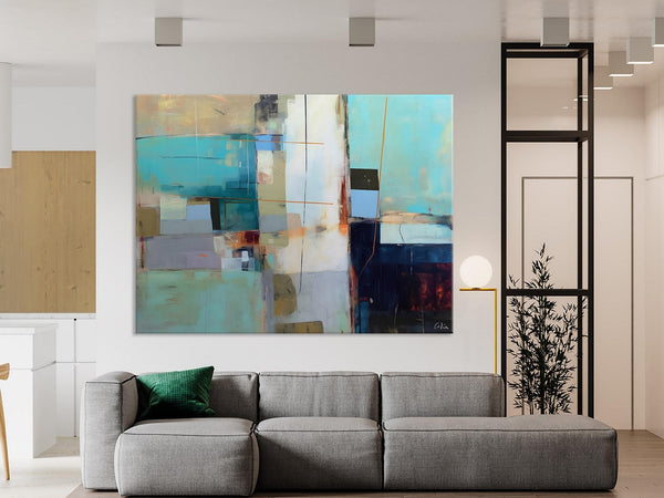Hand Painted Original Canvas Wall Art, Large Canvas Art Painting for Bedroom, Huge Modern Abstract Paintings, Contemporary Acrylic Paintings-Paintingforhome