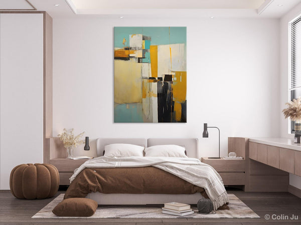Large Modern Canvas Wall Art Paintings, Large Wall Art Paintings for Bedroom, Original Abstract Art, Hand Painted Acrylic Painting on Canvas-Paintingforhome