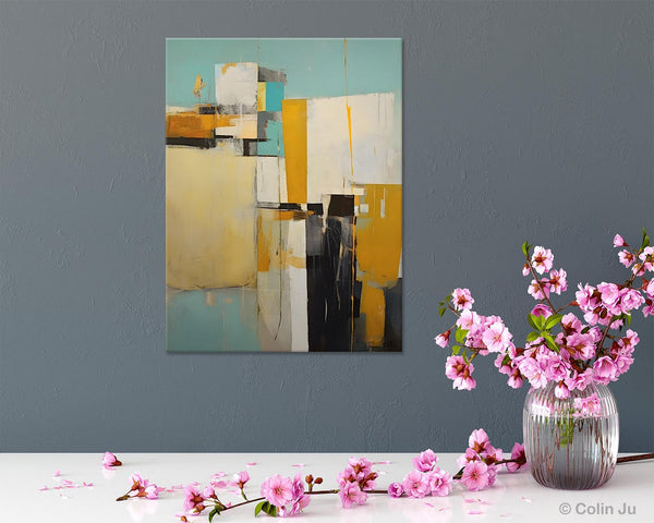 Oversized Abstract Wall Art Paintings, Original Modern Artwork, Large Wall Art Painting for Bedroom, Contemporary Acrylic Painting on Canvas-Paintingforhome