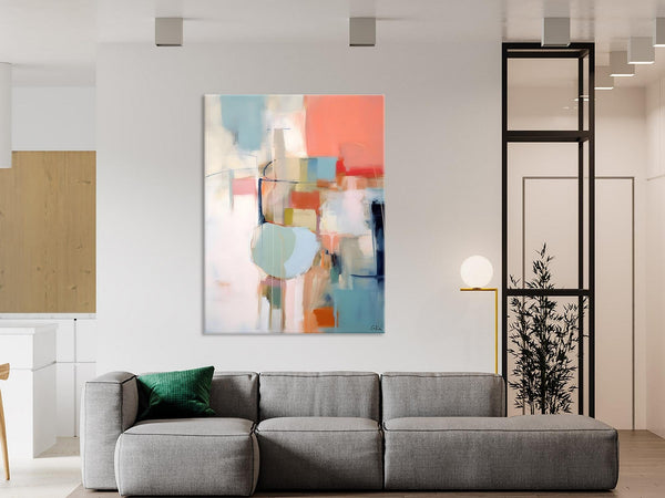 Large Modern Paintings, Original Abstract Canvas Art, Large Wall Painting for Bedroom, Hand Painted Canvas Art, Acrylic Painting on Canvas-Paintingforhome