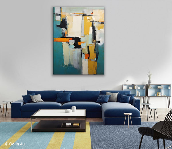 Heavy Texture Paintings, Large Original Wall Art Painting for Bedroom, Large Modern Canvas Paintings, Acrylic Paintings on Canvas-Paintingforhome