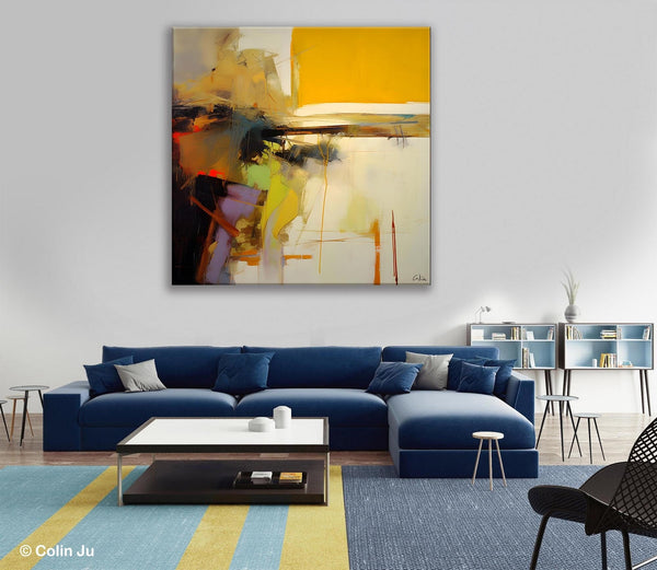 Large Abstract Art for Bedroom, Modern Acrylic Art, Modern Original Abstract Art, Simple Canvas Paintings for Sale, Contemporary Canvas Art-Paintingforhome