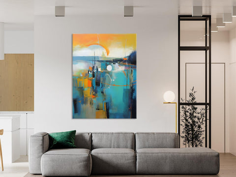 Extra Large Modern Canvas Art for Bedroom, Original Art Paintings, Large Paintings for Sale, Hand Painted Canvas Art, Acrylic Art on Canvas-Paintingforhome