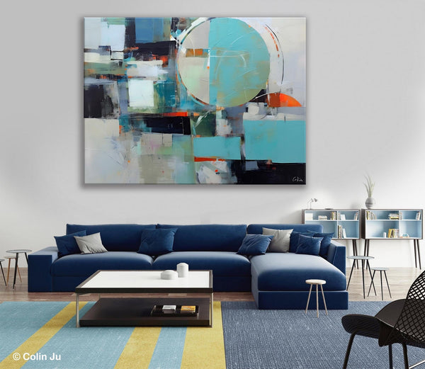 Extra Large Modern Canvas Paintings, Hand Painted Canvas Art, Large Original Wall Art Painting for Bedroom, Acrylic Paintings on Canvas-Paintingforhome