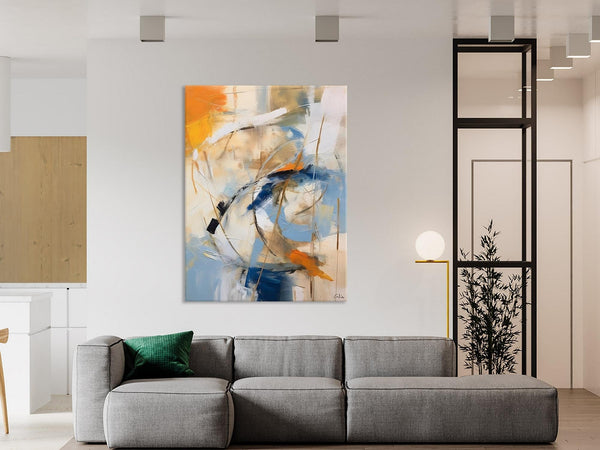 Modern Acrylic Paintings, Large Paintings for Living Room, Contemporary Wall Art Paintings, Hand Painted Canvas Art, Original Abstract Art-Paintingforhome