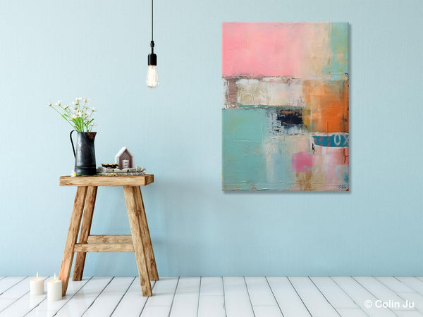 Canvas Paintings for Dining Room, Oversized Modern Wall Art, Acrylic Painting on Canvas, Contemporary Paintings, Original Abstract Paintings-Paintingforhome