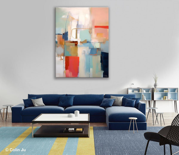 Contemporary Acrylic Painting on Canvas, Large Wall Art Painting for Living Room, Original Canvas Art, Modern Abstract Wall Paintings-Paintingforhome