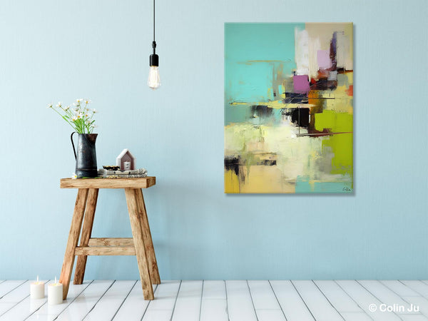 Contemporary Wall Art Paintings, Extra Large Original Art, Abstract Landscape Artwork, Landscape Painting on Canvas, Hand Painted Canvas Art-Paintingforhome