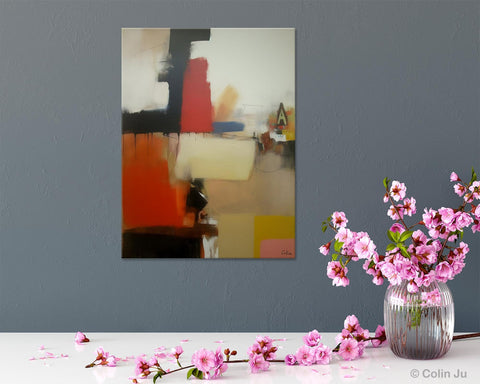 Large Contemporary Wall Art, Abstract Wall Paintings, Extra Large Paintings for Bedroom, Hand Painted Canvas Art, Original Modern Painting-Paintingforhome