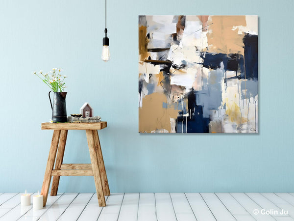 Large Wall Art for Bedroom, Abstract Modern Acrylic Art, Canvas Paintings for Sale, Modern Original Abstract Art, Contemporary Canvas Art-Paintingforhome