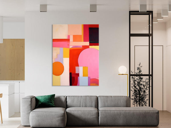 Large Wall Painting for Bedroom, Hand Painted Canvas Art, Large Modern Paintings, Original Abstract Canvas Art, Acrylic Painting on Canvas-Paintingforhome