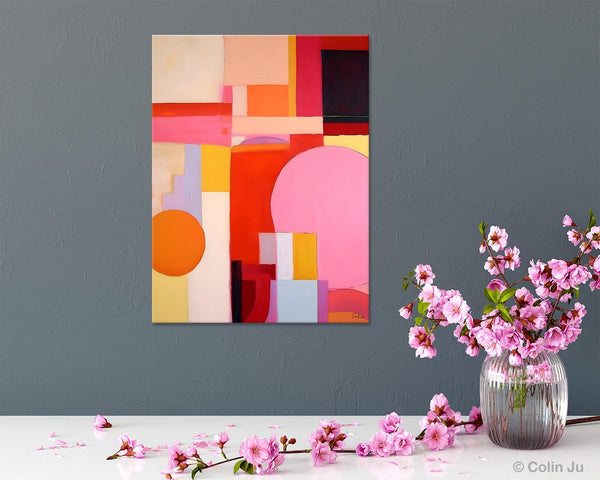 Large Wall Painting for Bedroom, Hand Painted Canvas Art, Large Modern Paintings, Original Abstract Canvas Art, Acrylic Painting on Canvas-Paintingforhome