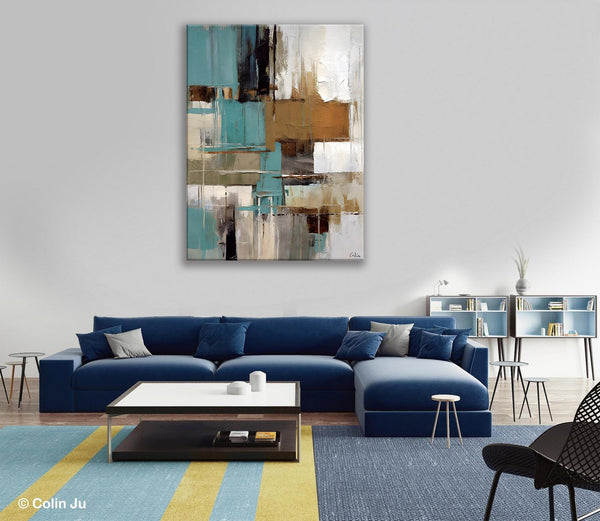 Large Paintings for Sale, Large Modern Canvas Art for Bedroom, Original Wall Art Paintings, Hand Painted Canvas Art, Acrylic Art on Canvas-Paintingforhome