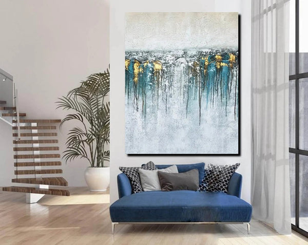 Large Painting for Sale, Buy Large Paintings Online, Simple Modern Art, Contemporary Abstract Art, Bedroom Canvas Painting Ideas-Paintingforhome
