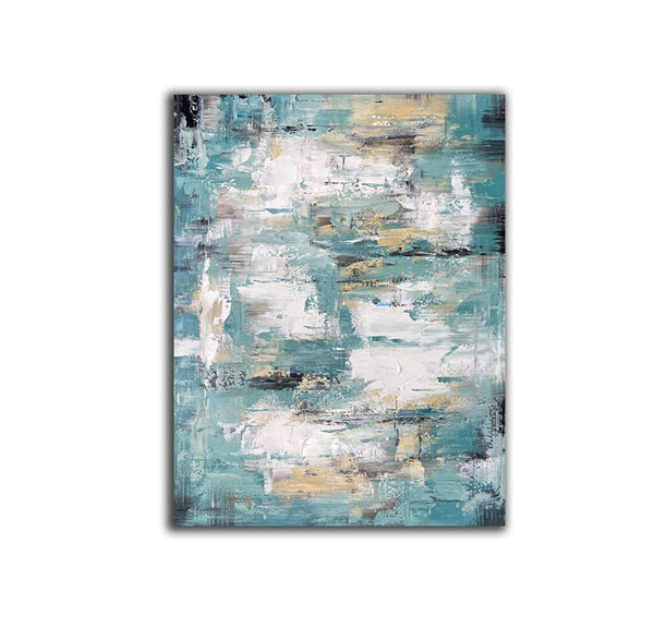 Modern Abstract Painting, Simple Wall Art Ideas for Dining Room, Heavy Texture Painting, Bedroom Abstract Paintings, Large Acrylic Canvas Paintings-Paintingforhome