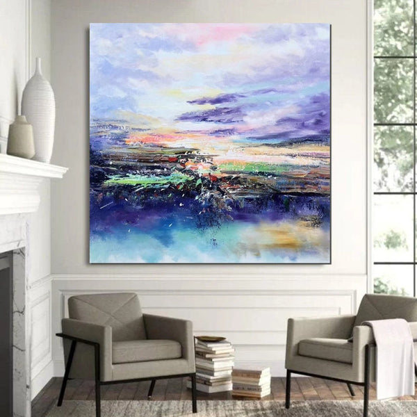 Modern Paintings for Bedroom, Acrylic Paintings for Living Room, Simple Painting Ideas for Living Room, Large Wall Art Ideas for Dining Room, Acrylic Painting on Canvas-Paintingforhome